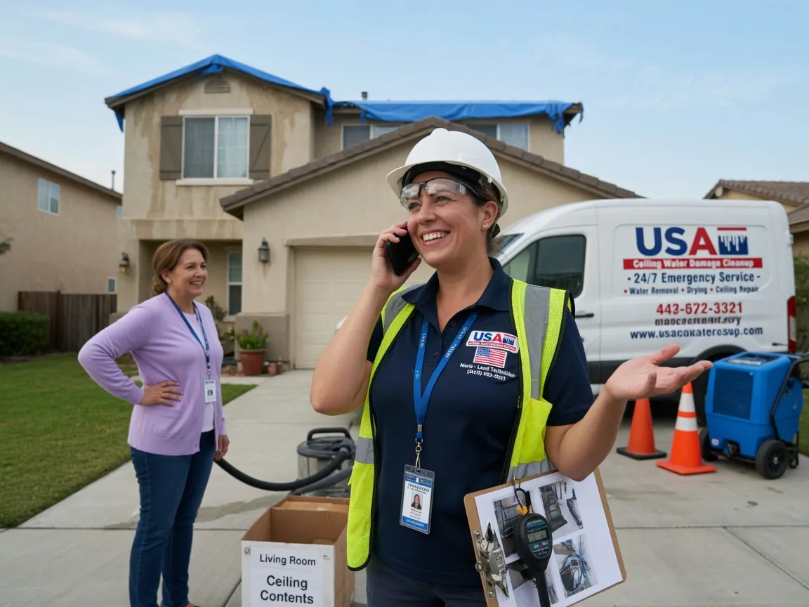 Ceiling Water Damage Restoration Chana, IL FAQs